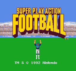 Super Play Action Football screenshot 4 for Super Nintendo